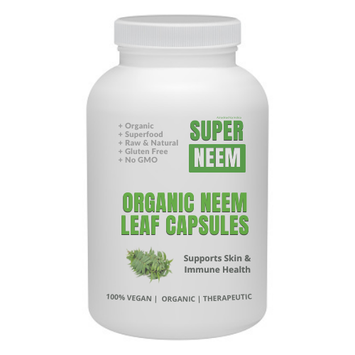 Super Neem neem leaf capsules